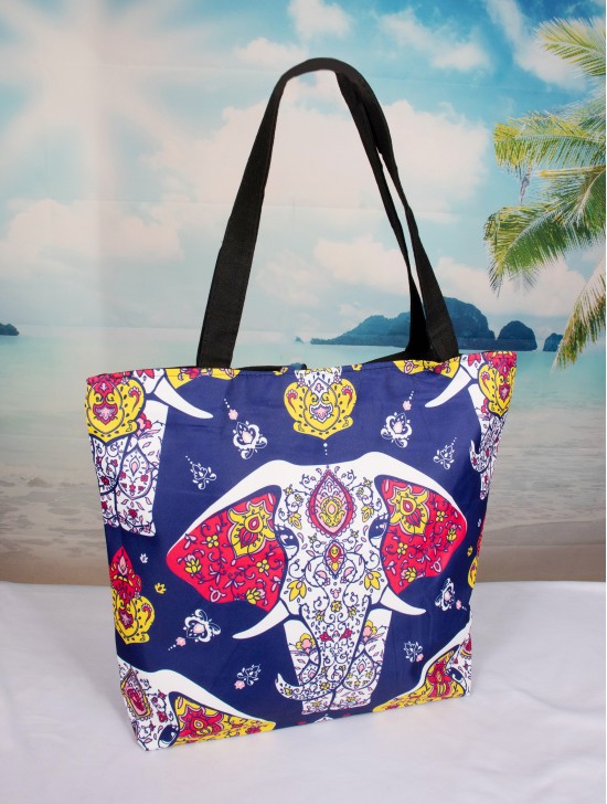 Waterproof Abstract Pattern Tote Bag